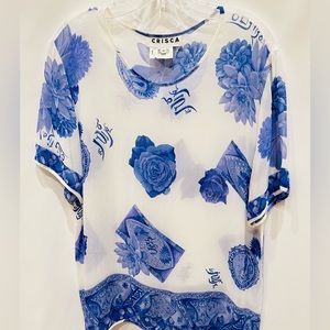 Crisca by Escada Top Size 42 ( 10 - 12 )